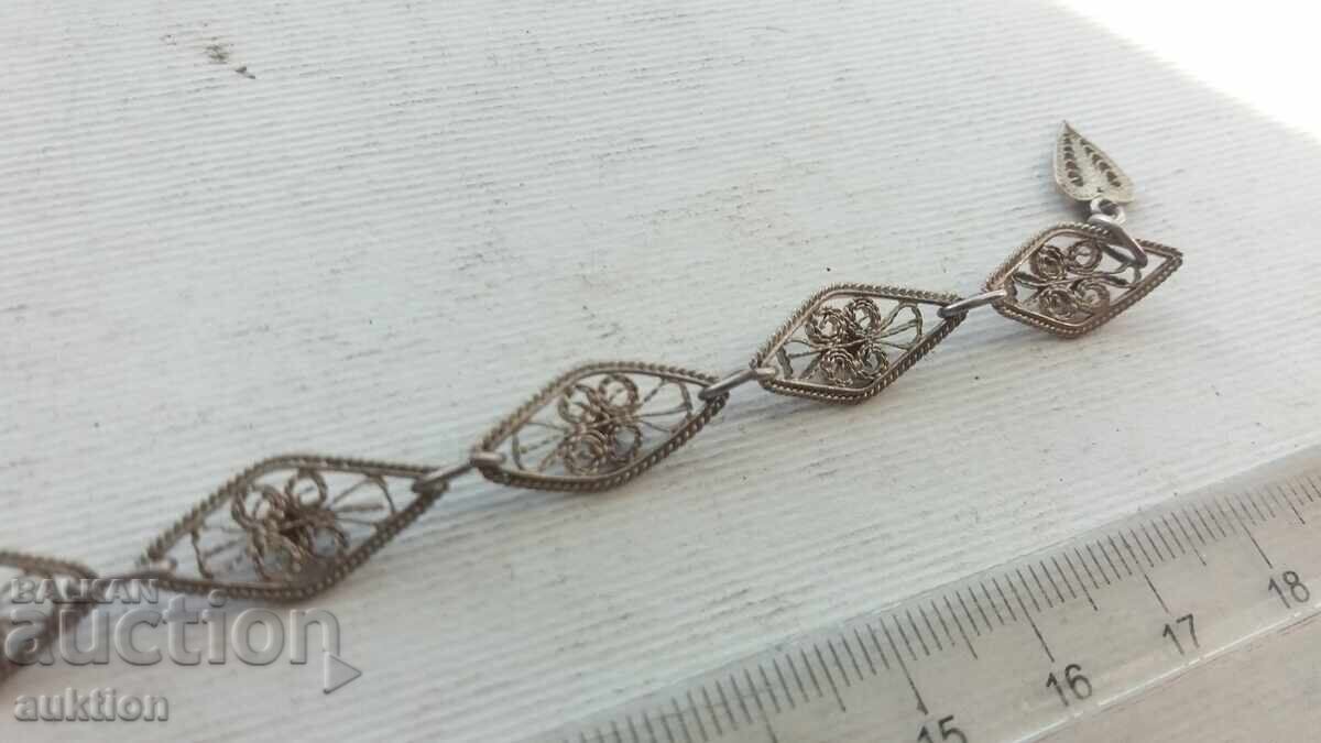 FILIGREE - SILVER BRACELET - 7 GRAMS - 6