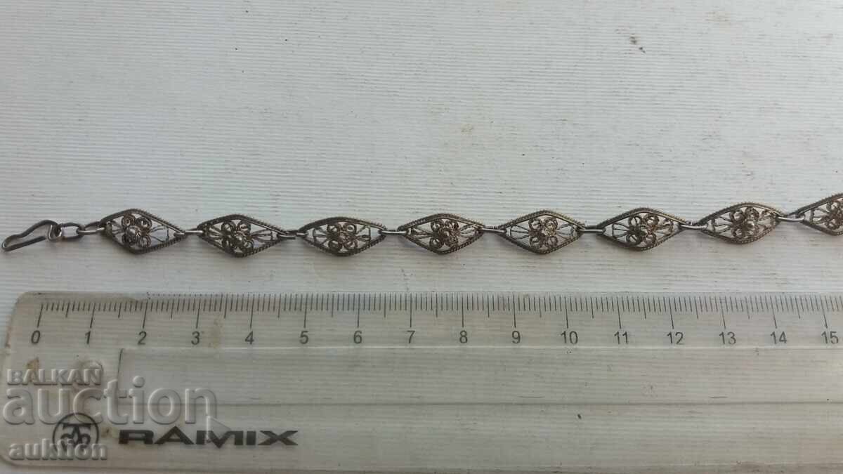 FILIGREE - SILVER BRACELET - 7 GRAMS