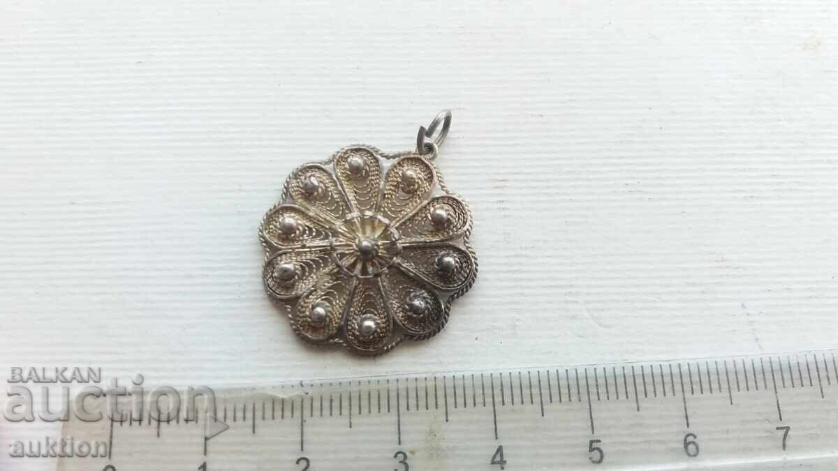 Delivery of FILIGREE - SILVER PENDANT - UNIQUE
