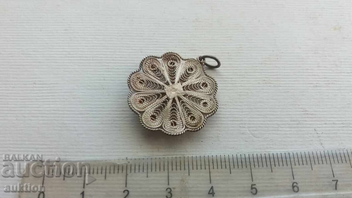 FILIGREE - SILVER PENDANT - UNIQUE - 5