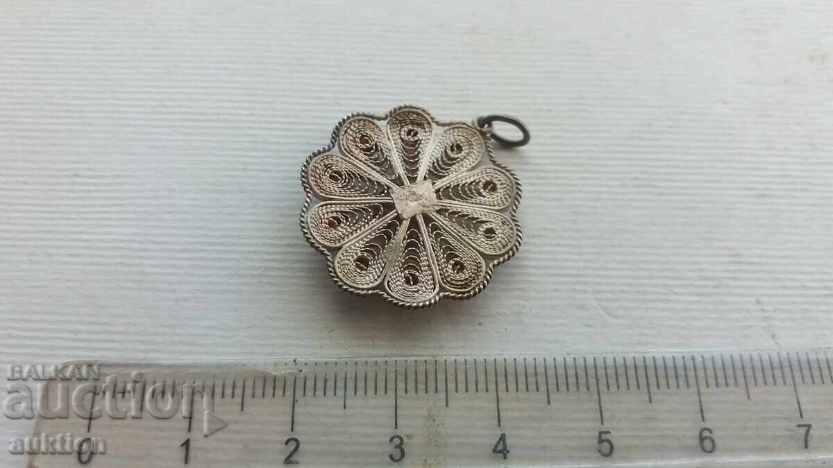 FILIGREE - SILVER PENDANT - UNIQUE - 6