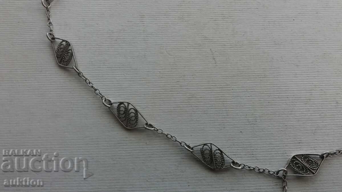 SILVER NECKLACE - FILIGREE - 9 GRAMS - 5