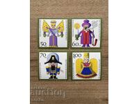 FRG/FRG - Christmas stamps (1990) MNH