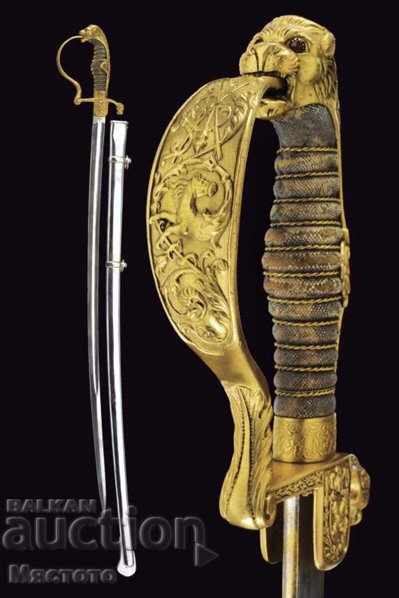 Сабя на артилерийски офицер