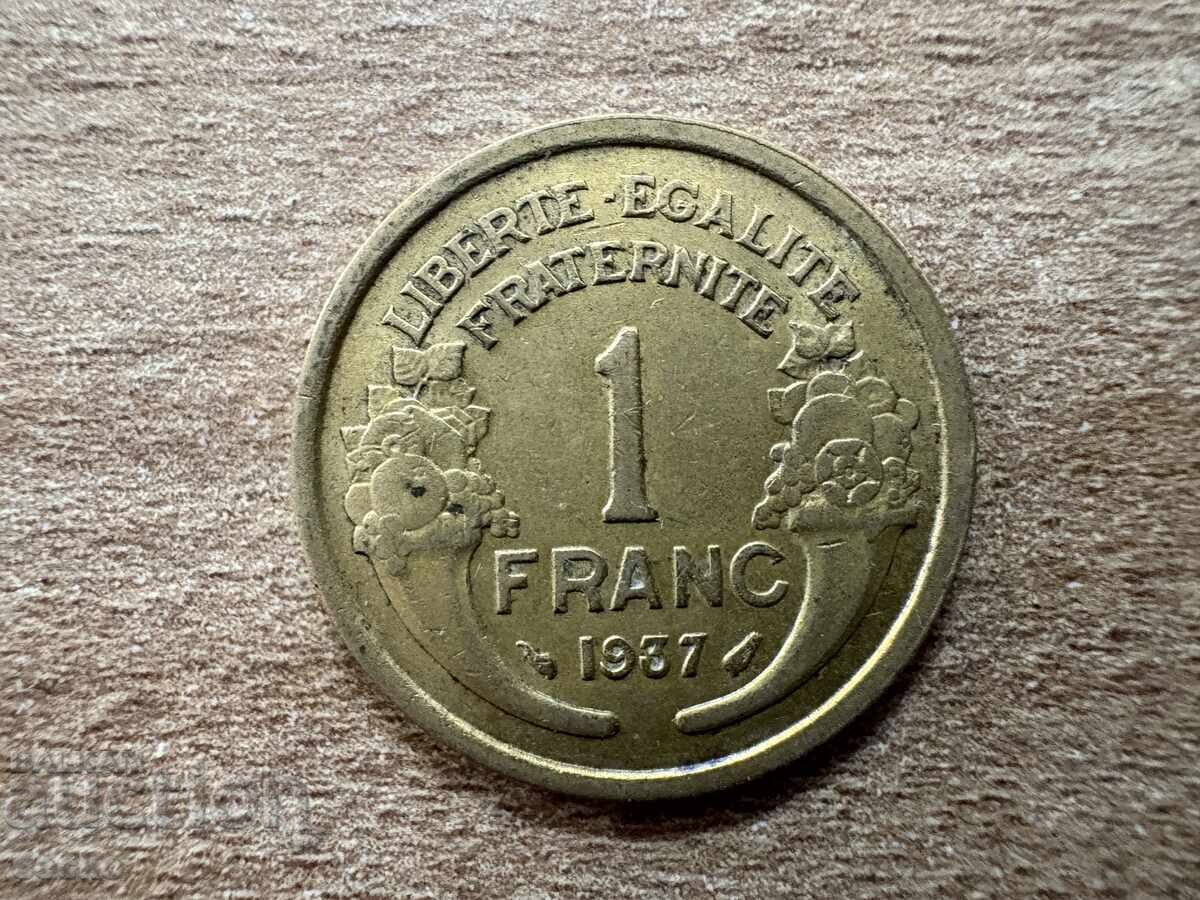 France - 1 Franc (1937) France - 1 Franc (1937)