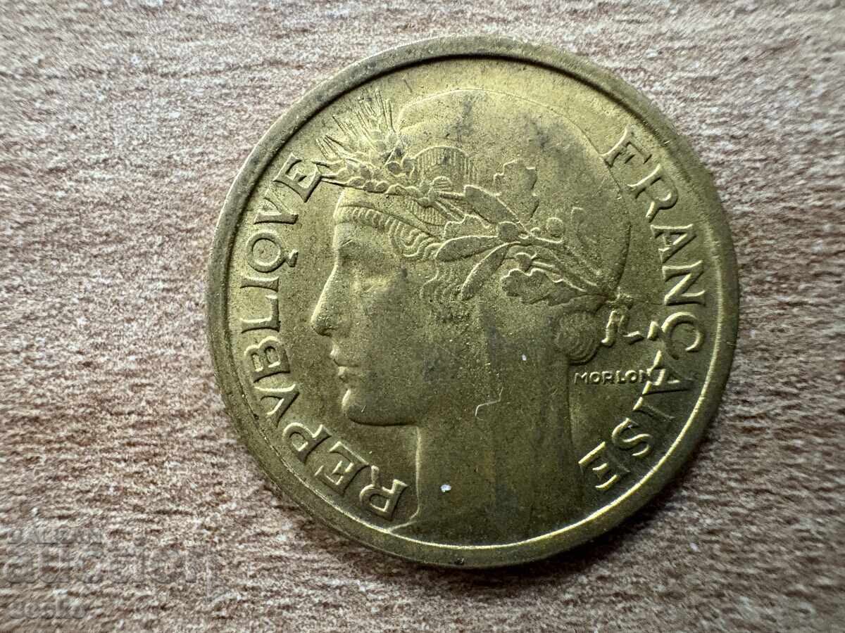 Франция - 1 франк (1939) с цена 0.40 лв. | € 0.20