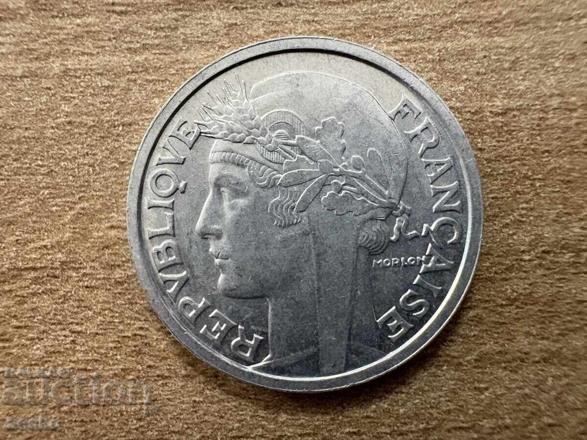 Γαλλία - 2 φράγκα (1947) με τιμή 0.40 BGN | € 0.20