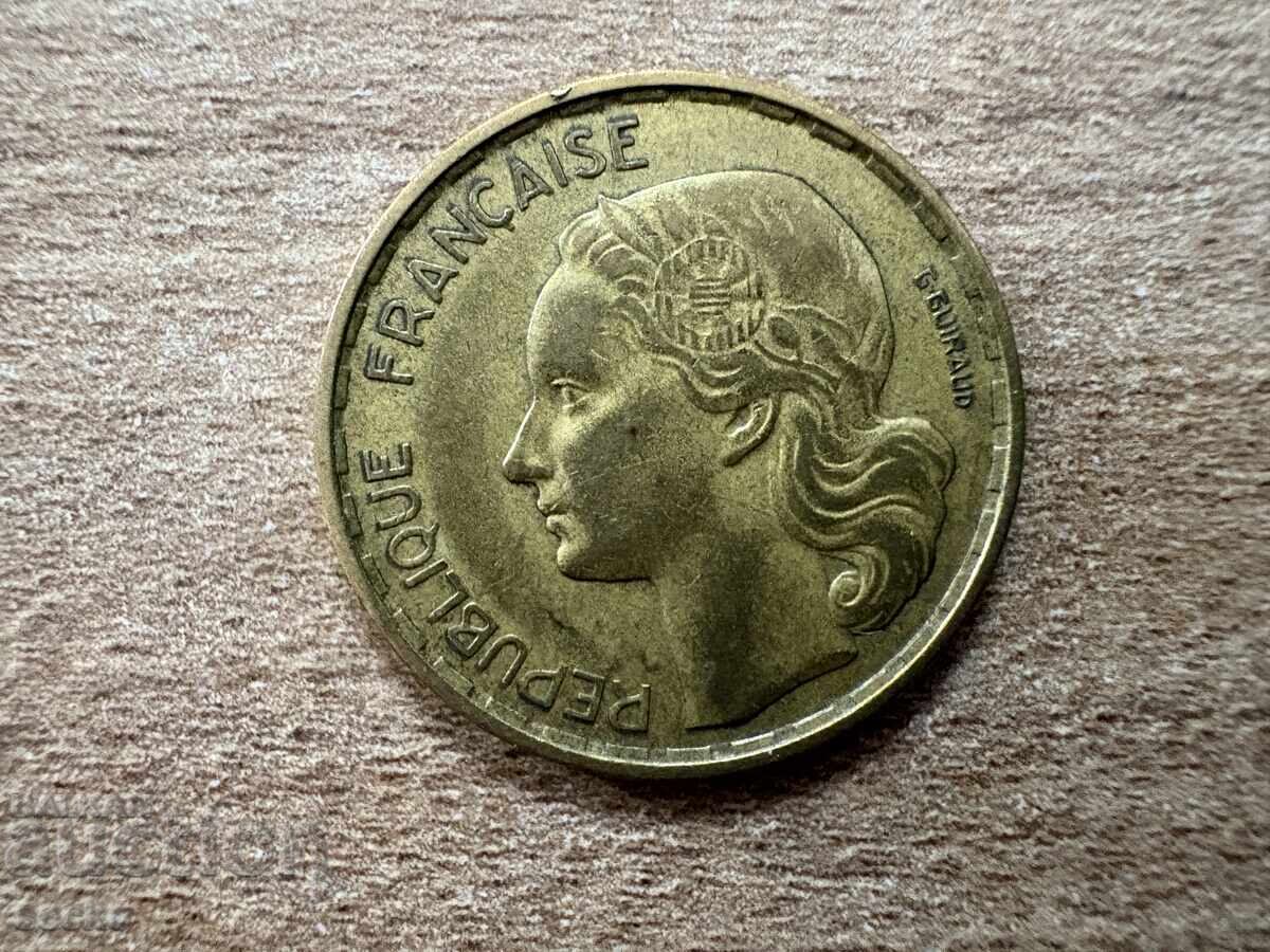 Γαλλία - 20 φράγκα (1951) με τιμή 0.40 BGN | € 0.20