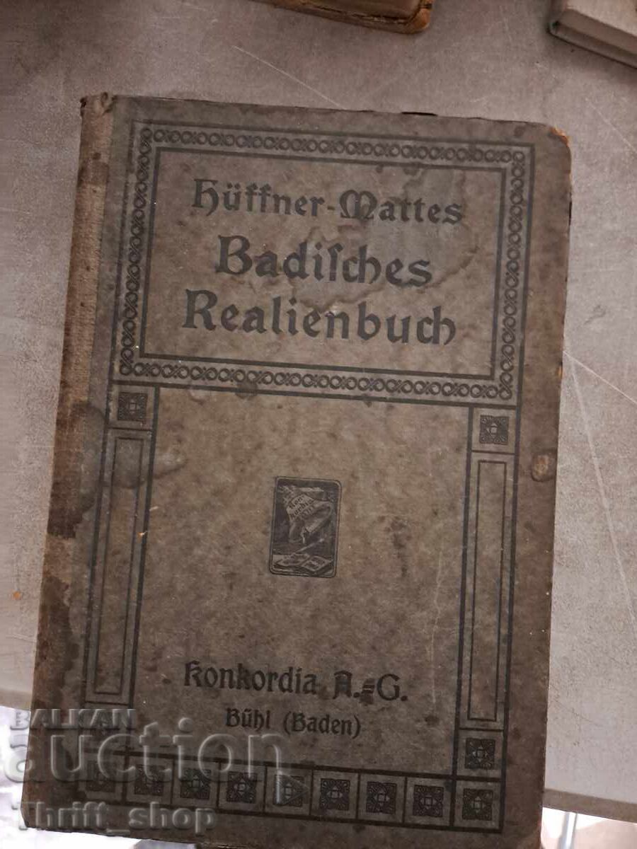 Badisches Realienbuch Badisches Realienbuch