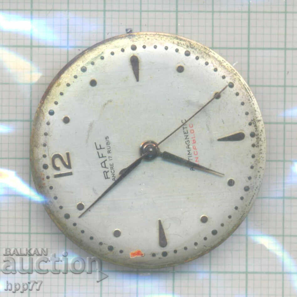 μηχανισμός ρολογιού 22