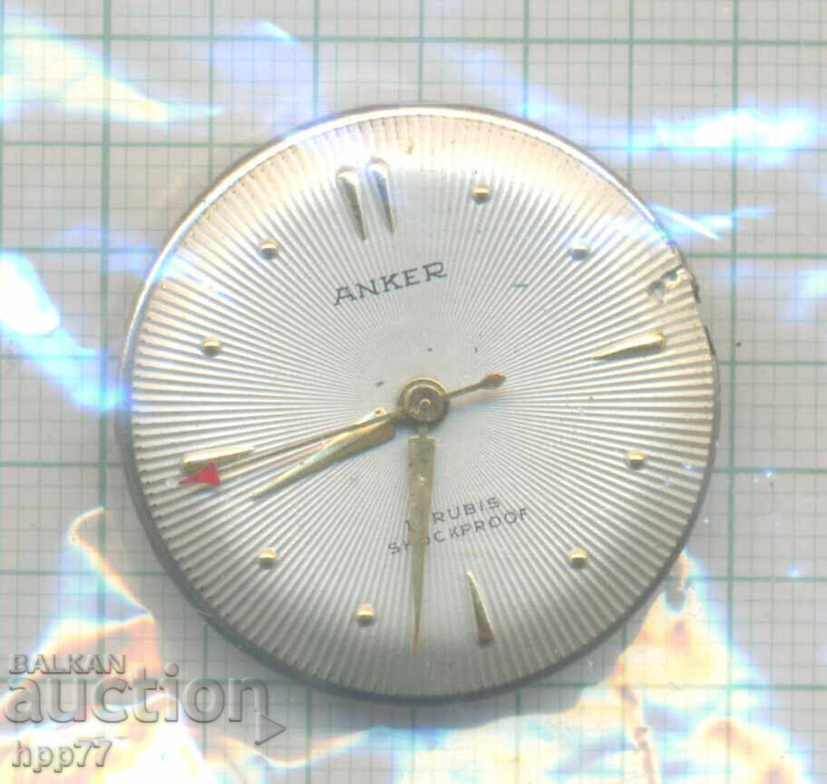 μηχανισμός ρολογιού 34