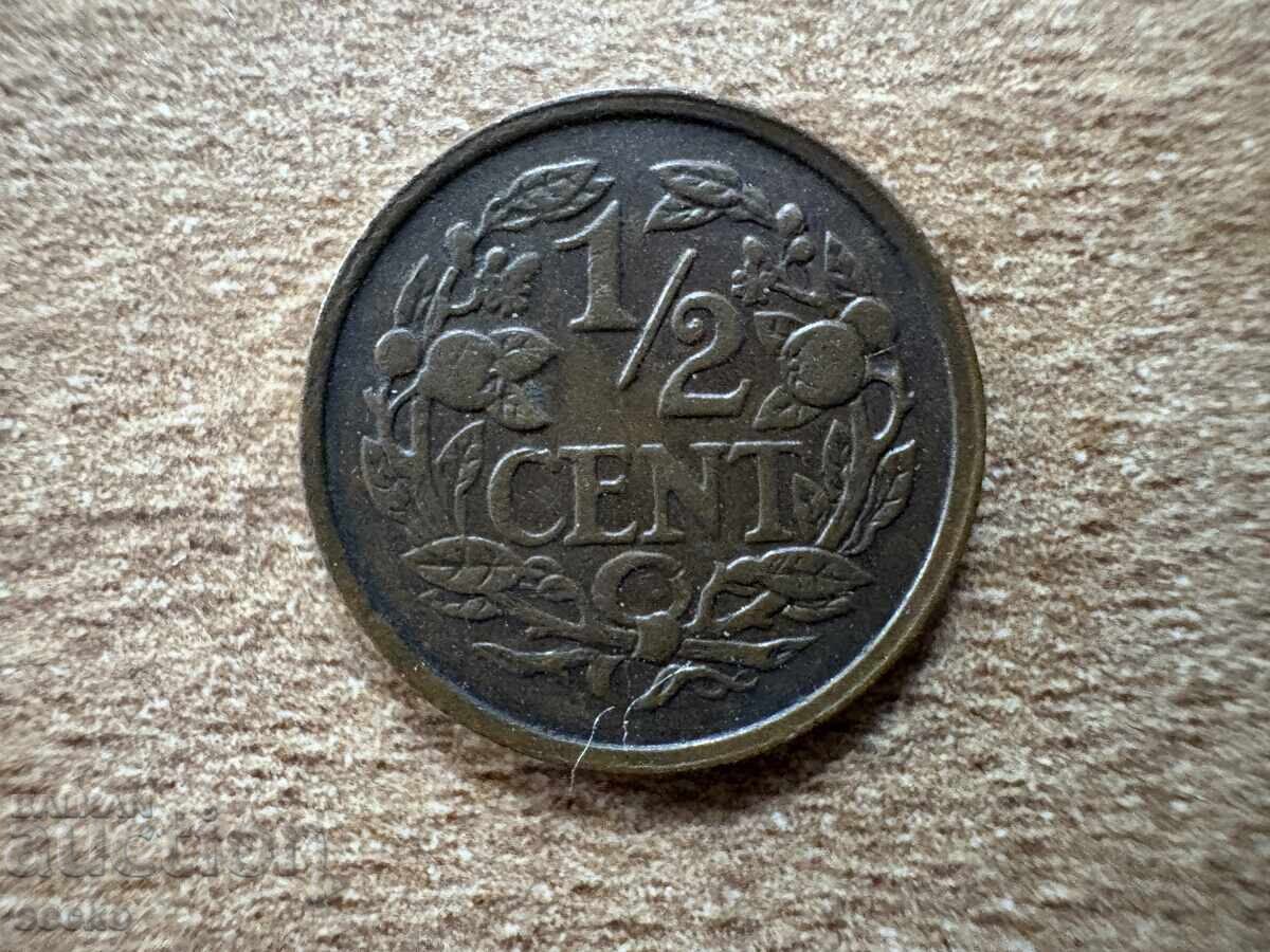 Ολλανδία - 1/2 σεντ (1930)