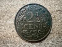 Țările de Jos - 2 1/2 cenți (1941)