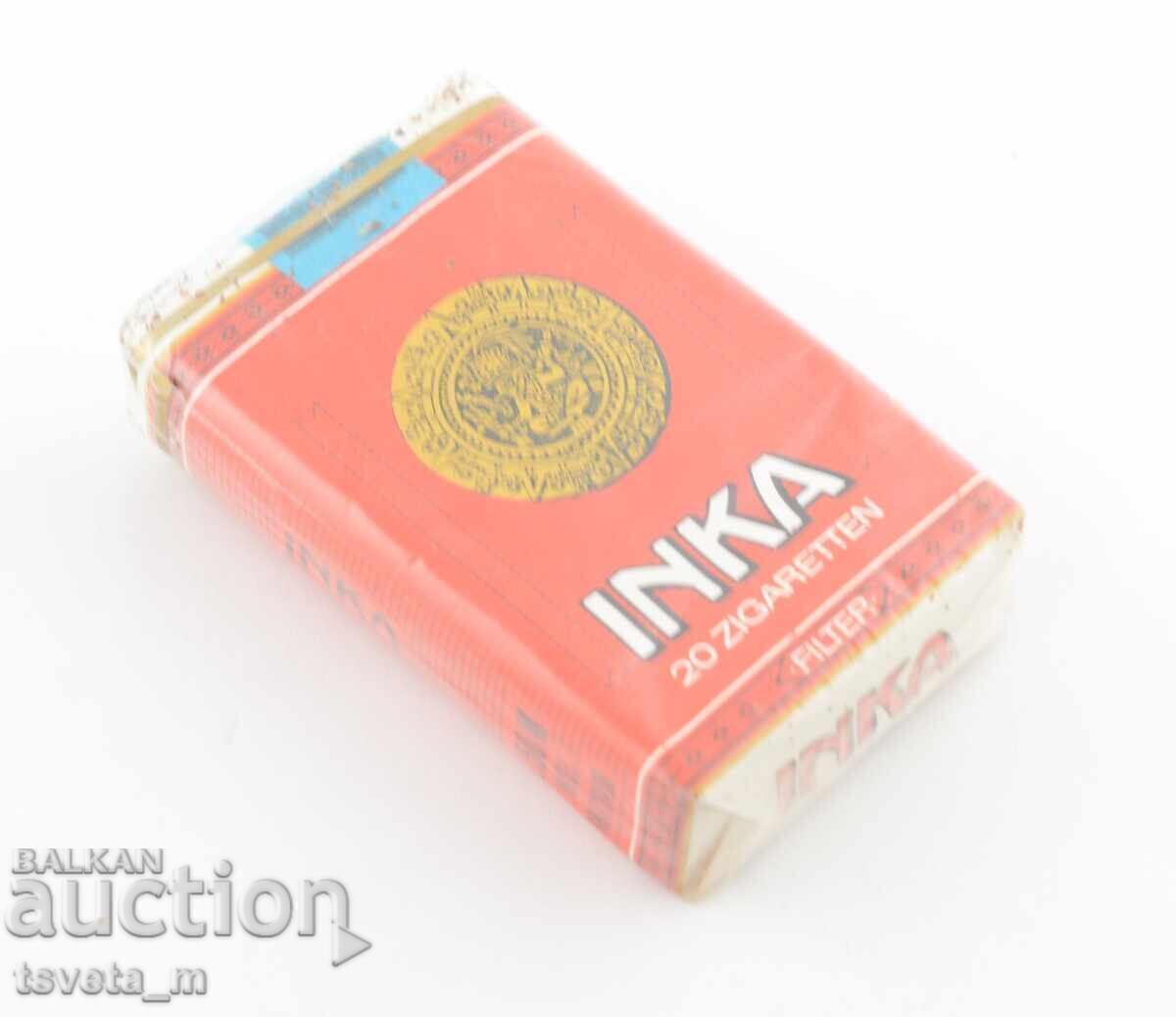 Βουλγάρικα τσιγάρα INKA ολόκληρο πακέτο σε σελοφάν σφραγισμένα σοσιαλιστικά με τιμή 10.00 BGN | € 5.11 Βουλγάρικα τσιγάρα INKA ολόκληρο πακέτο σε σελοφάν σφραγισμένα σοσιαλιστικά με τιμή 10.00 BGN | € 5.11