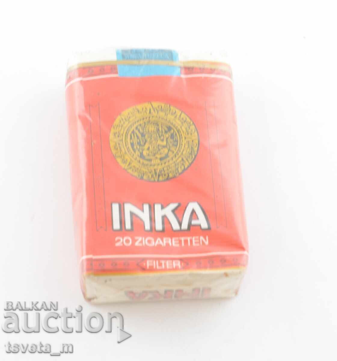 Βουλγάρικα τσιγάρα INKA ολόκληρο πακέτο σε σελοφάν σφραγισμένα σοσιαλιστικά Βουλγάρικα τσιγάρα INKA ολόκληρο πακέτο σε σελοφάν σφραγισμένα σοσιαλιστικά
