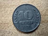 Ολλανδία - 10 σεντς (1942)