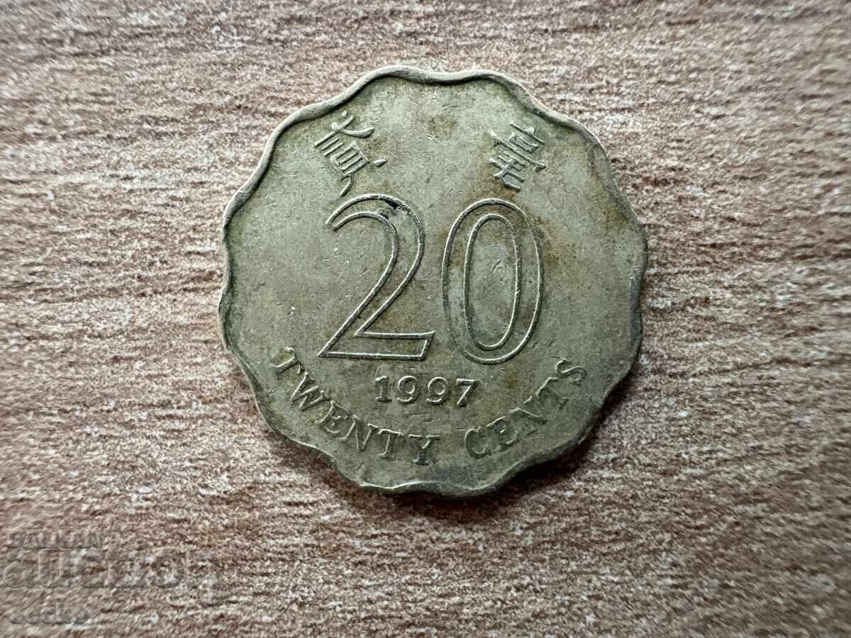 Hong Kong - 20 cenți (1997)