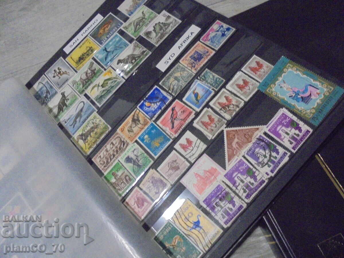 Livrarea №*8373 Colecție de peste 2000 de timbre poștale Livrarea №*8373 Colecție de peste 2000 de timbre poștale