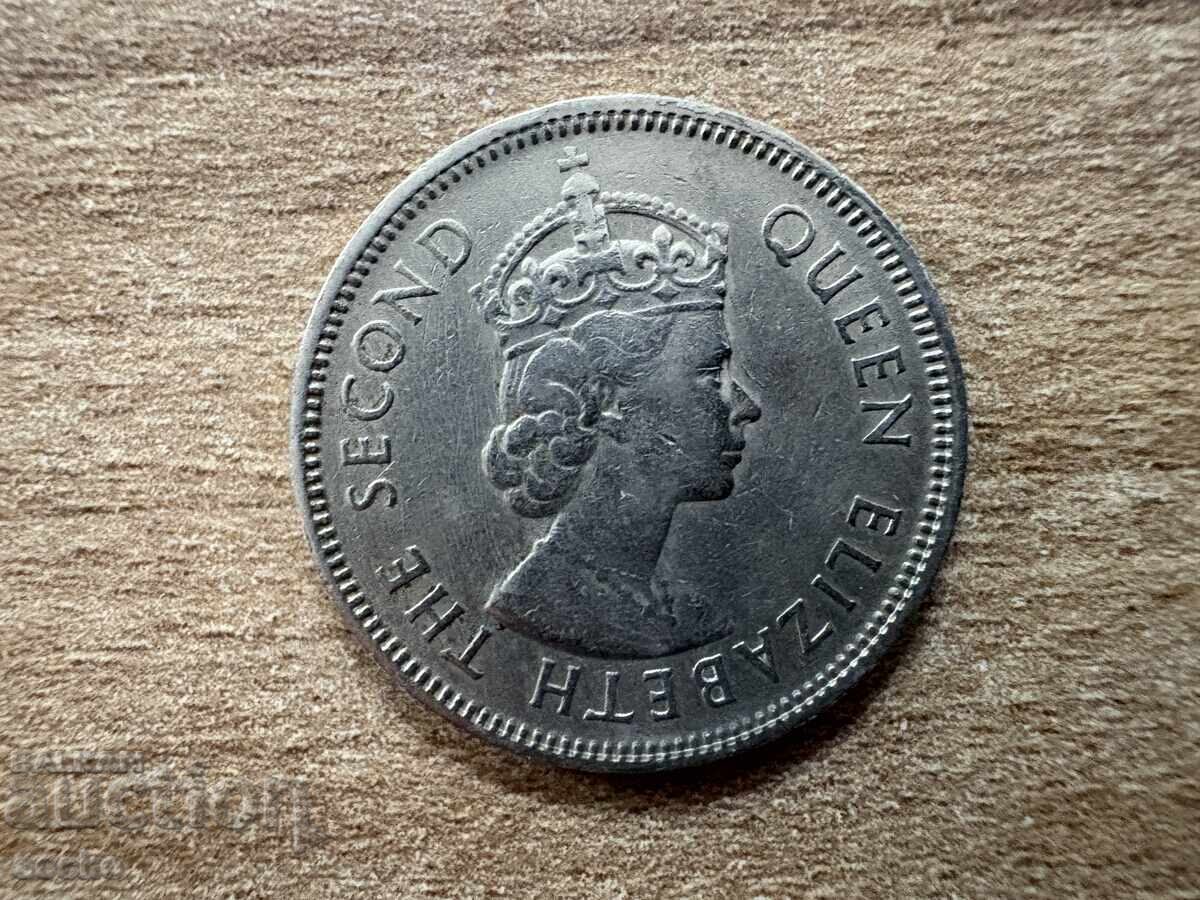 Hong Kong - 50 Cents (1961) with price 2.00 BGN | € 1.02 Hong Kong - 50 Cents (1961) with price 2.00 BGN | € 1.02