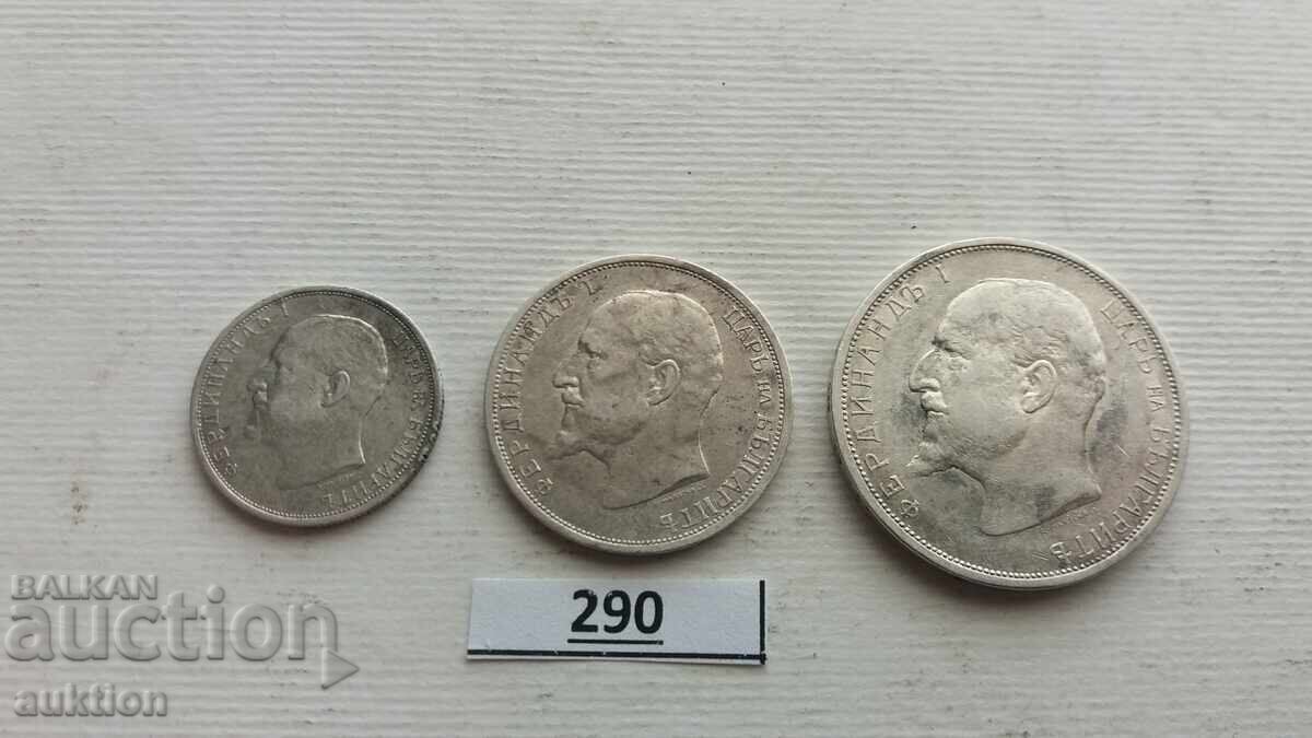 Συλλογή 50 λεπτών, 1 και 2 λέβα του 1912 - 7 Συλλογή 50 λεπτών, 1 και 2 λέβα του 1912 - 7