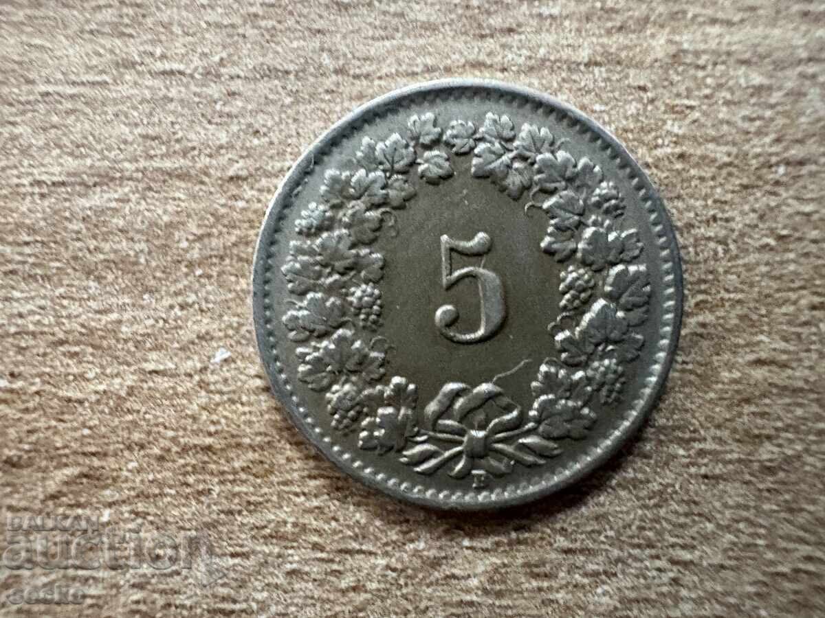Elveția - 5 rapi (1952)