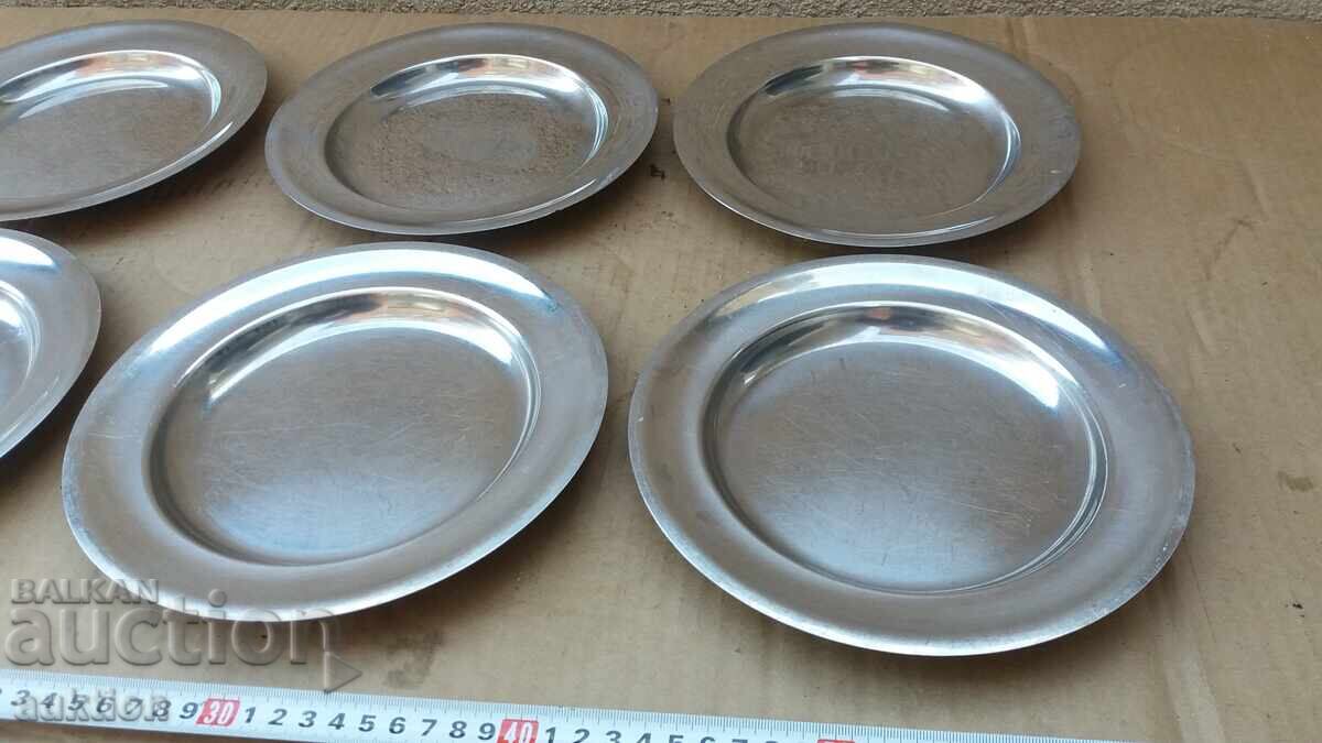 Δημοπρασία ΧΡΩΜΙΟ - ΣΕΤ ΣΤΡΑΤΙΩΤΙΚΩΝ ΠΙΑΤΩΝ - ΒΑΡΕΙΑΣ ΚΑΤΑΣΚΕΥΗΣ - 6 ΤΕΜΑΧΙΑ