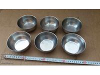 ΧΡΩΜ - ΣΕΤ ΣΤΡΑΤΙΩΤΙΚΩΝ ΚΟΥΠΩΝ ΣΟΥΠΑΣ - ΜΑΣΙΦ - 6 ΤΕΜΑΧΙΑ