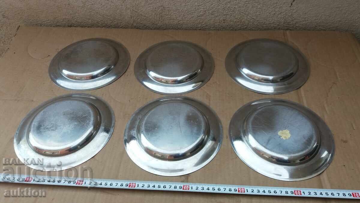 ХРОМ - КОМПЛЕКТ ВОЕННИ ЧИНИИ - МАСИВНИ - 6 БРОЯ - 6