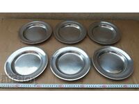 ΧΡΩΜΙΟ - ΣΕΤ ΣΤΡΑΤΙΩΤΙΚΩΝ ΠΙΑΤΩΝ - ΒΑΡΕΙΑΣ ΚΑΤΑΣΚΕΥΗΣ - 6 ΤΕΜΑΧΙΑ