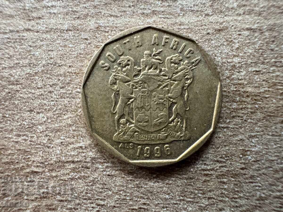Νότια Αφρική - 10 σεντ (1996) με τιμή 0.25 BGN | € 0.13 Νότια Αφρική - 10 σεντ (1996) με τιμή 0.25 BGN | € 0.13