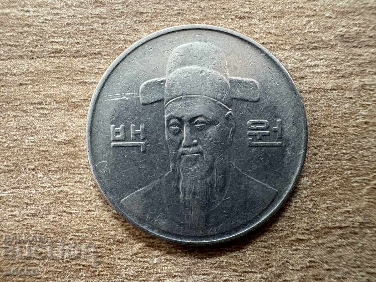 South Korea - 100 won (1994) with price 0.45 BGN | € 0.23