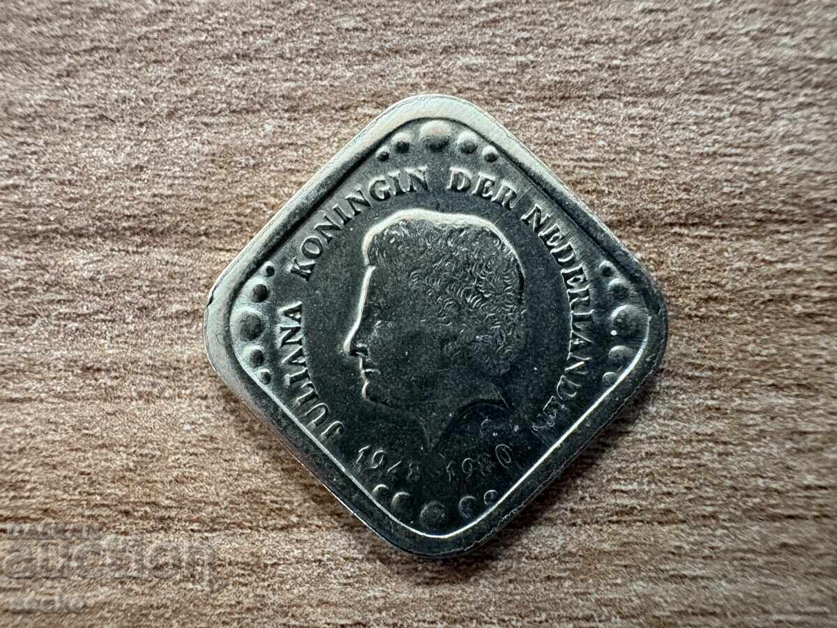 Netherlands - 5 Cent Token - Abdication of Queen...(1980) with price 3.40 BGN | € 1.74 Netherlands - 5 Cent Token - Abdication of Queen...(1980) with price 3.40 BGN | € 1.74