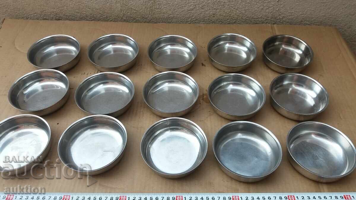 CROM - SET DE CEȘTI MILITARE PENTRU DULCE - MASIVE - 15 BUCĂȚI cu preț 29.99 BGN | € 15.33