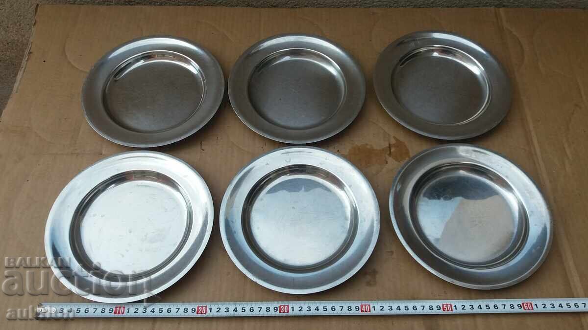 ΧΡΩΜΙΟ - ΣΕΤ ΣΤΡΑΤΙΩΤΙΚΩΝ ΠΙΑΤΩΝ - ΒΑΡΕΙΑΣ ΚΑΤΑΣΚΕΥΗΣ - 6 ΤΕΜΑΧΙΑ με τιμή 15.99 BGN | € 8.18