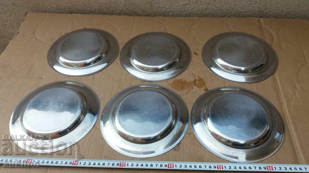 ΧΡΩΜΙΟ - ΣΕΤ ΣΤΡΑΤΙΩΤΙΚΩΝ ΠΙΑΤΩΝ - ΒΑΡΕΙΑΣ ΚΑΤΑΣΚΕΥΗΣ - 6 ΤΕΜΑΧΙΑ - 6