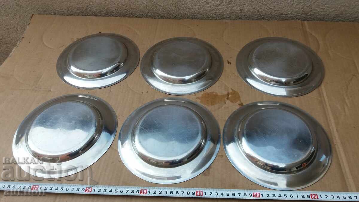 ΧΡΩΜΙΟ - ΣΕΤ ΣΤΡΑΤΙΩΤΙΚΩΝ ΠΙΑΤΩΝ - ΒΑΡΕΙΑΣ ΚΑΤΑΣΚΕΥΗΣ - 6 ΤΕΜΑΧΙΑ - 7