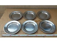 ΧΡΩΜΙΟ - ΣΕΤ ΣΤΡΑΤΙΩΤΙΚΩΝ ΠΙΑΤΩΝ - ΒΑΡΕΙΑΣ ΚΑΤΑΣΚΕΥΗΣ - 6 ΤΕΜΑΧΙΑ