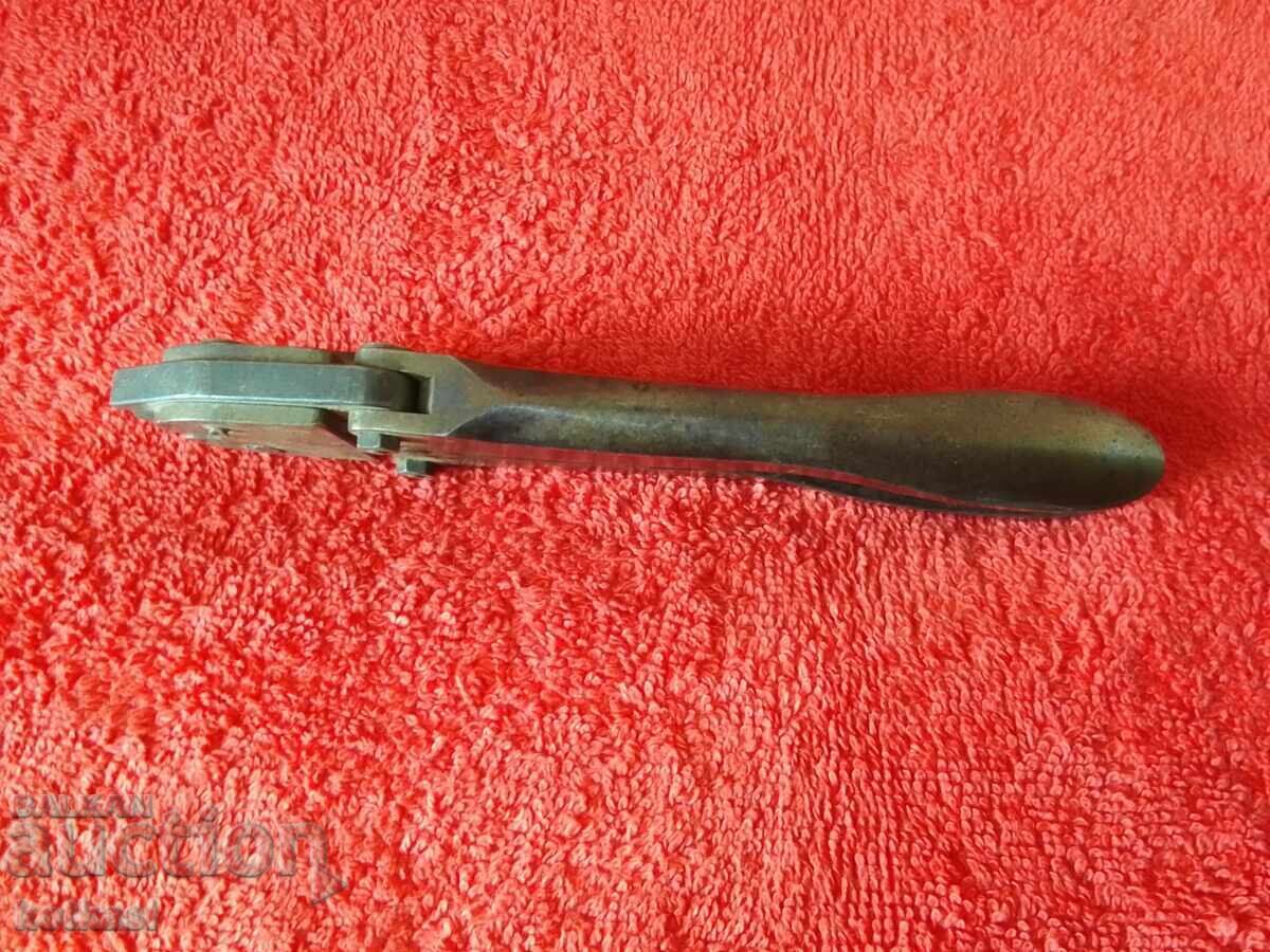 Old massive metal scissors Germany - 5