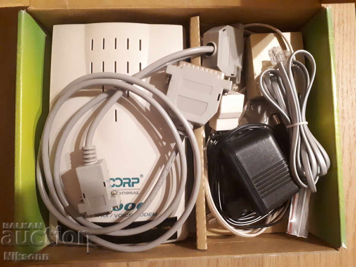 Acorp 56K Fax Modem με τιμή 9.00 BGN | € 4.60 Acorp 56K Fax Modem με τιμή 9.00 BGN | € 4.60