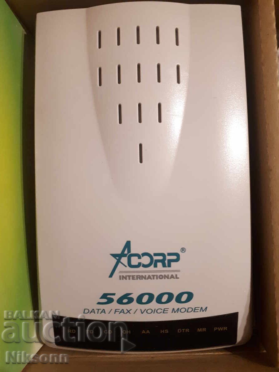 Δημοπρασία Acorp 56K Fax Modem Δημοπρασία Acorp 56K Fax Modem