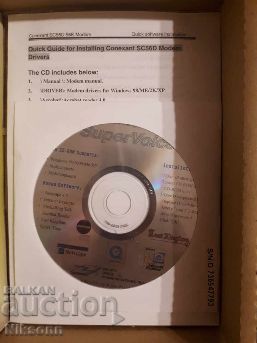 Acorp 56K Fax Modem - 6 Acorp 56K Fax Modem - 6