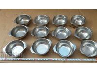 CROM - SET DE BOLURI DE SUPĂ MILITARE - MASIVE - 12 BUCĂȚI