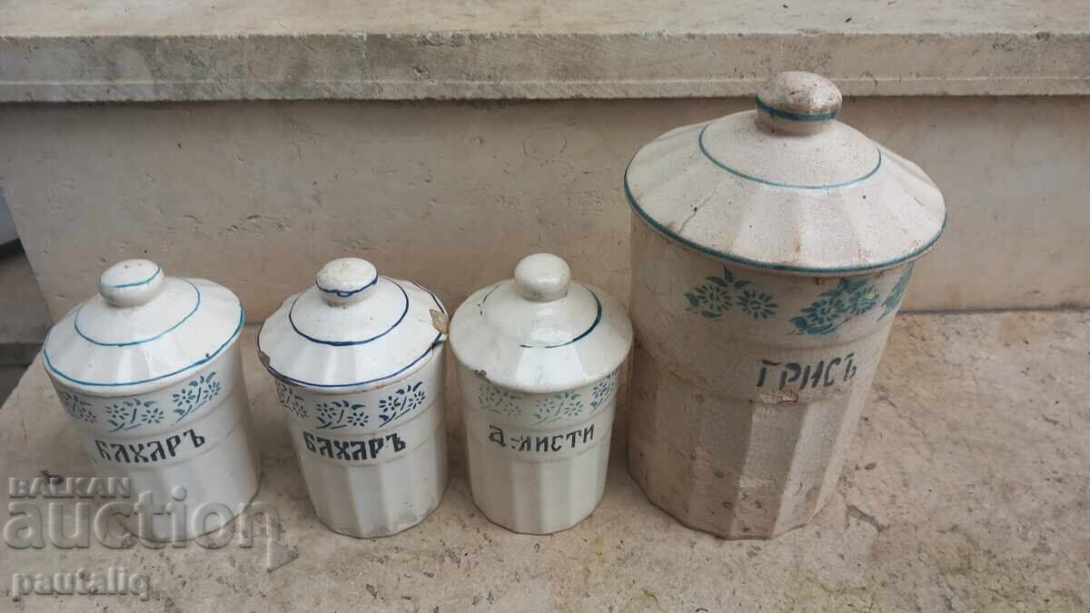 Delivery of BULGARIAN PORCELAIN SPICE SET