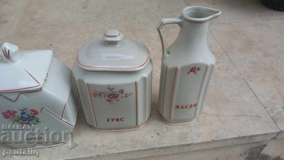 Delivery of BULGARIAN PORCELAIN SPICE SET Delivery of BULGARIAN PORCELAIN SPICE SET