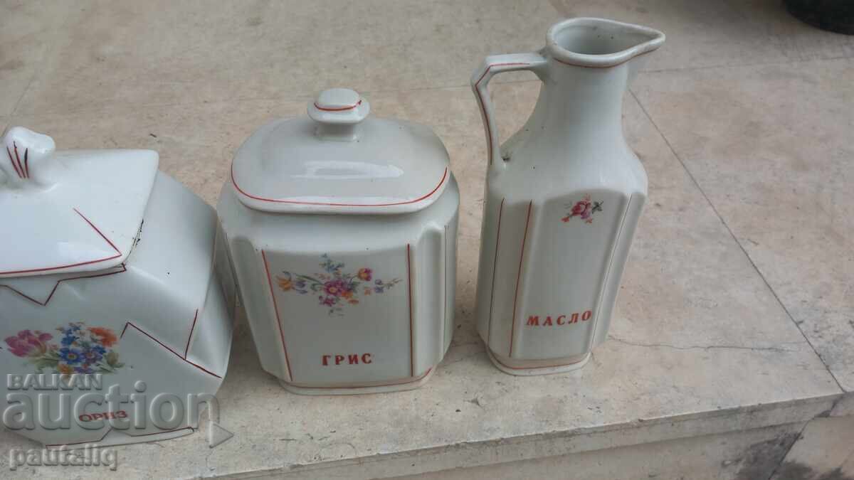 Delivery of BULGARIAN PORCELAIN SPICE SET