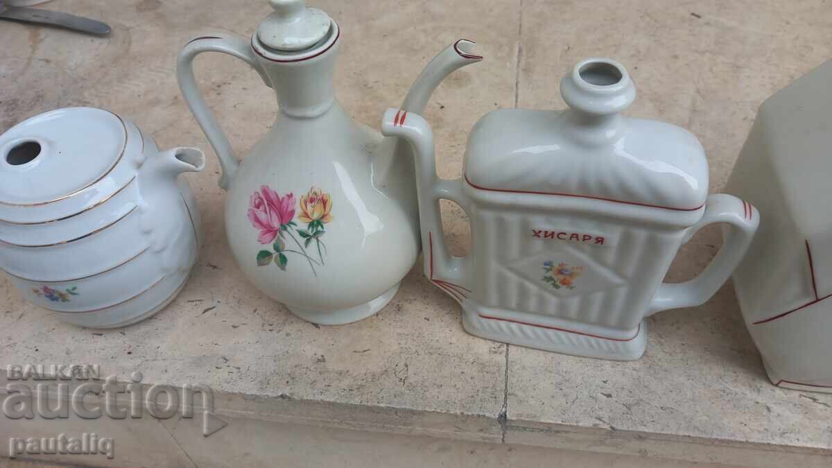 BULGARIAN PORCELAIN SPICE SET - 6
