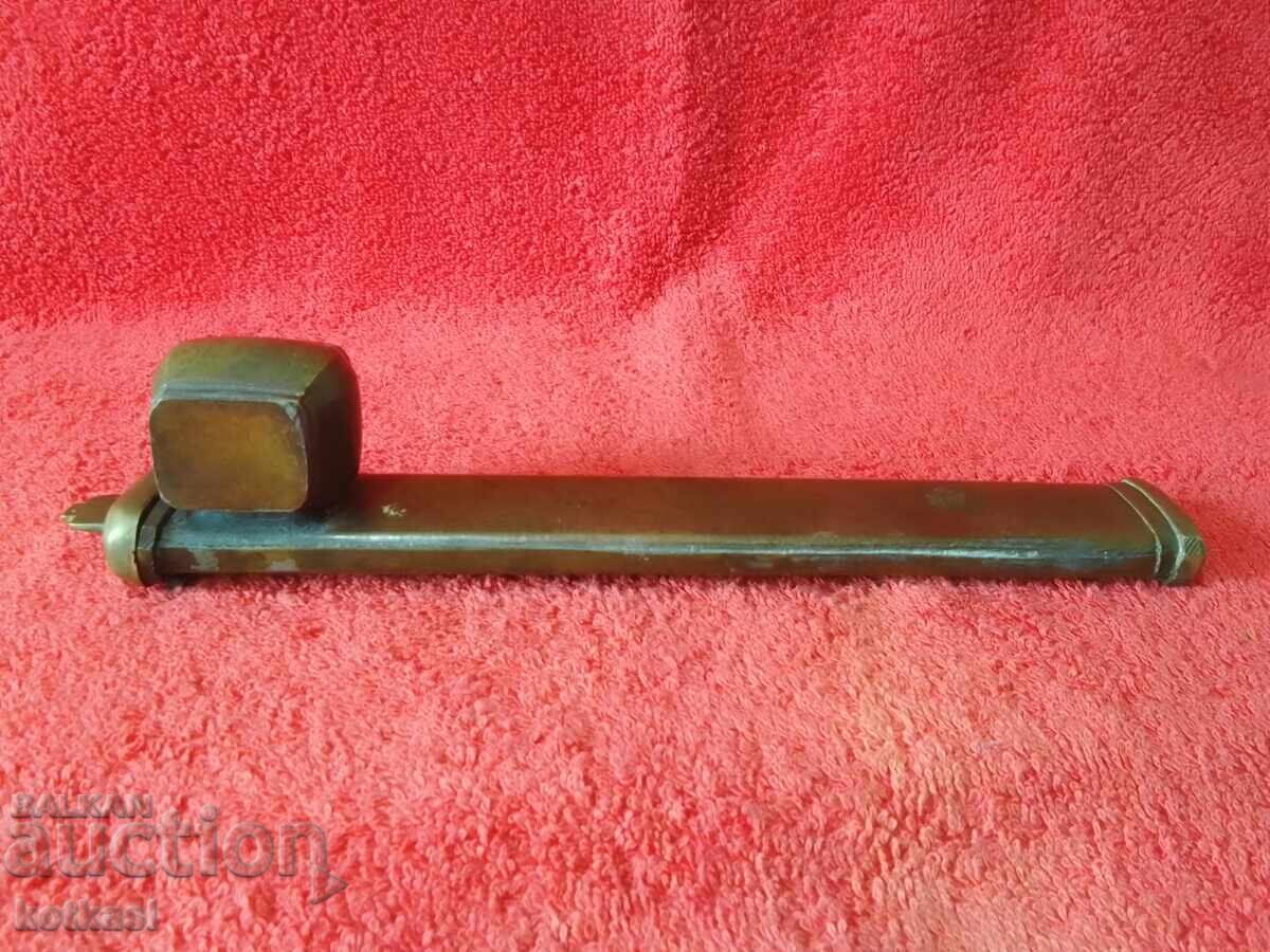 Παλιά μεταλλική μελανοδοχείο Διβίτ Οθωμανικής κυριαρχίας τουγρά - 5 Παλιά μεταλλική μελανοδοχείο Διβίτ Οθωμανικής κυριαρχίας τουγρά - 5