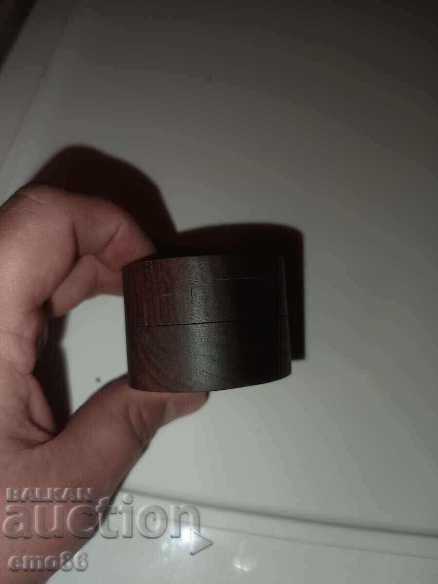 Wooden ring box B.Z.C with price 1.00 BGN | € 0.51