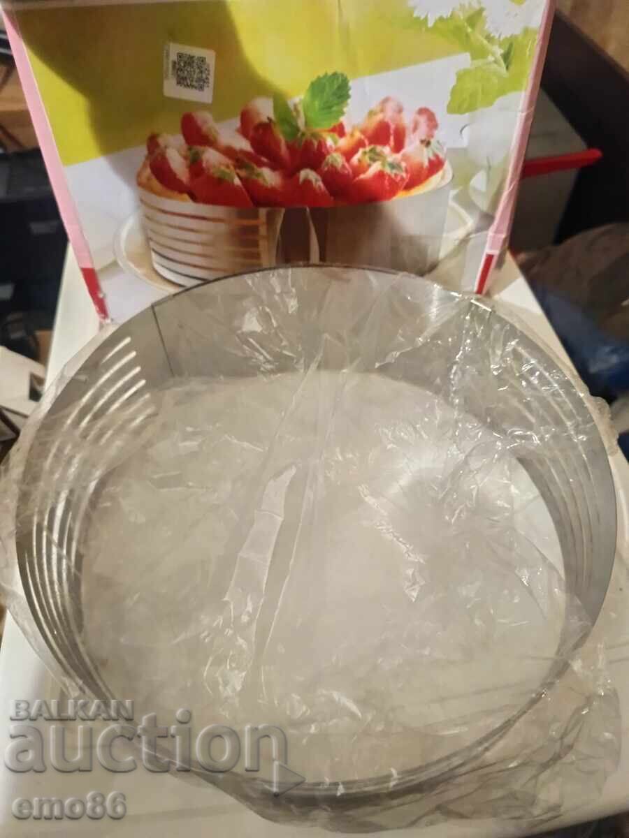 Φόρμα κοπής παντεσπανιού Β.Ζ.Τ