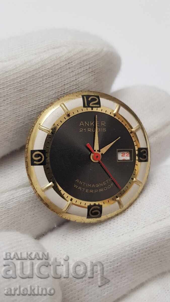 Μηχανισμός ανδρικού ρολογιού χειρός Anker με τιμή € 2.00 | 3.91 BGN